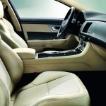 The luxury interior of the 2014 Jaguar XFR-S