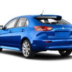 Mitsubishi Lancer Sportback rear view