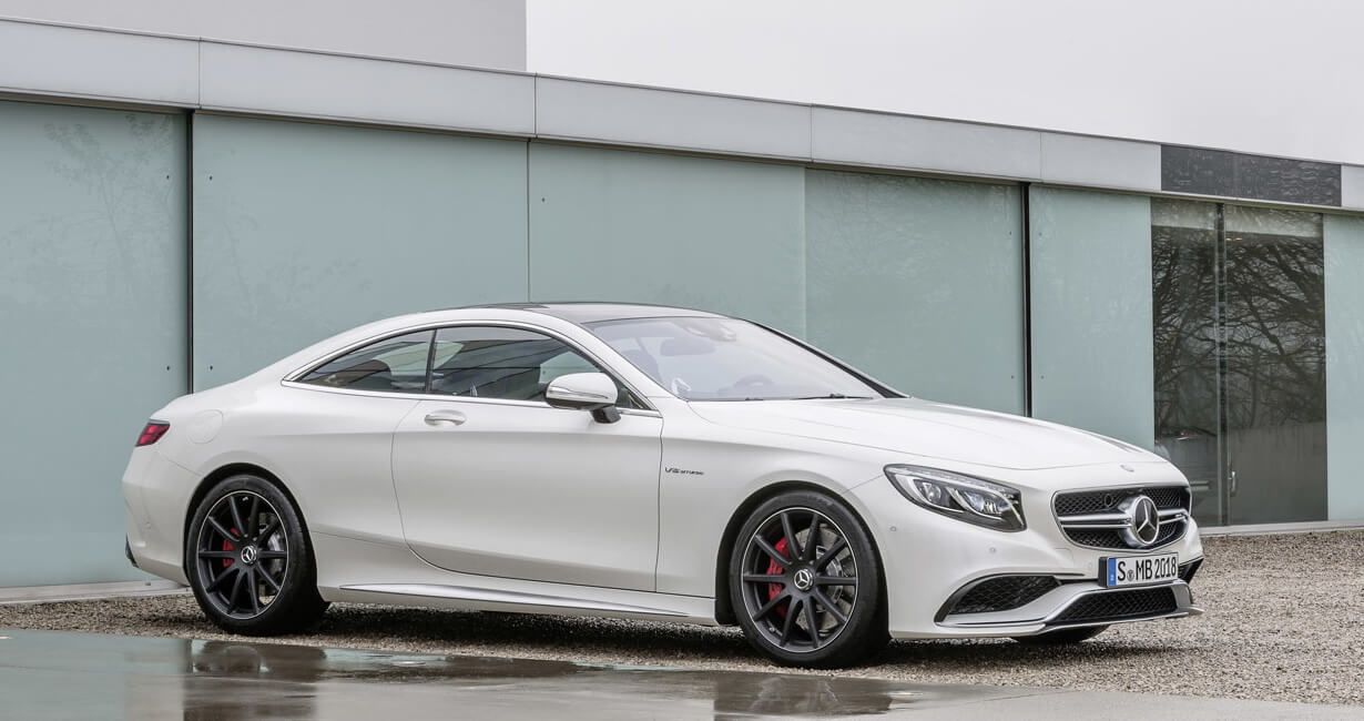 The new Mercedes-Benz S63 AMG Coupe